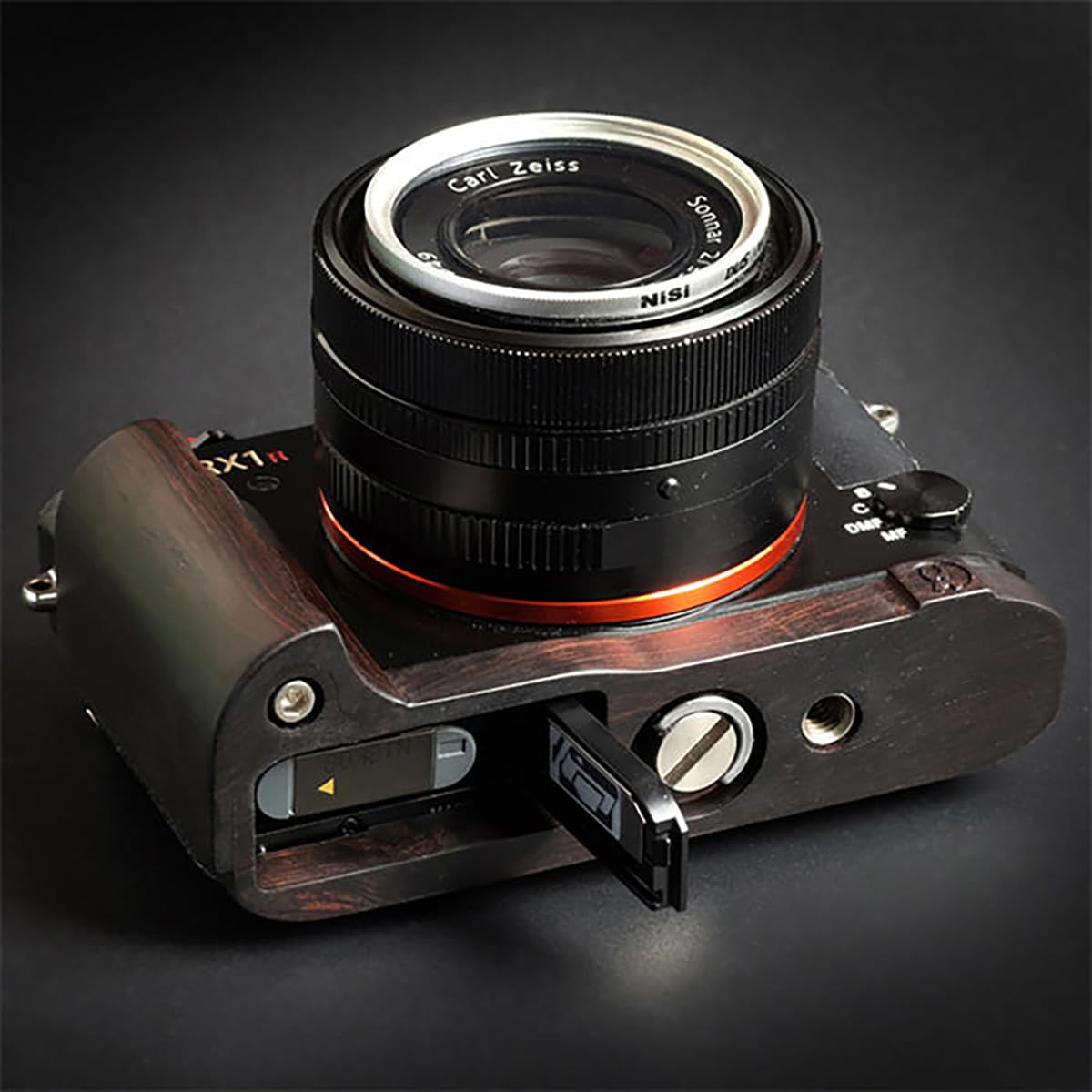 Amazon | SONY RX1 RX1R RX1R2 専用 カメラウッドグリップ 高級檀木材